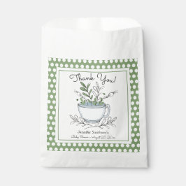Sachets En Papier Tea Cup Tea Party Baby shower