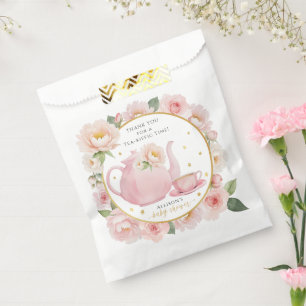 Sachets En Papier Tea Party Baby shower Merci Favoriser le sac