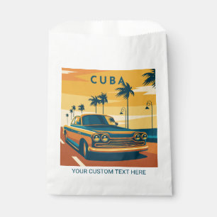 Sachets En Papier Texte personnalisé Cuba
