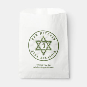 Sachets En Papier Thème de golf Golf Bar Mitzvah