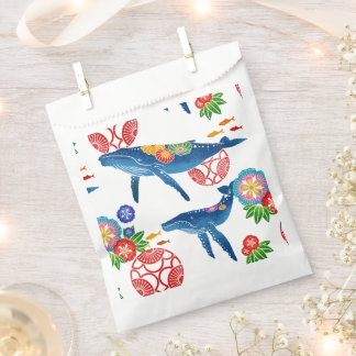 Sachets En Papier Thème de la partie bingata d'Okinawan 002