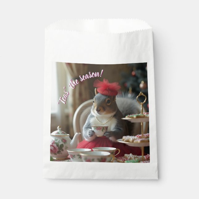 Sachets En Papier "Thés" la saison (Devant)