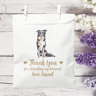Sachets En Papier Traitement de chien Mariage Faveur Sac