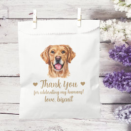 Sachets En Papier Traitement de chien Mariage Faveur Sac