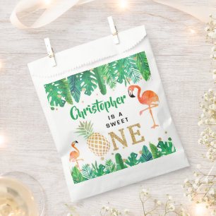 Sachets En Papier Tropical Summer Beach Luau Boys 1er Anniversaire