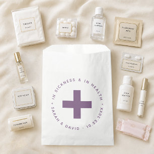 Sachets En Papier Trousse d'urgence Dusty Purple pour le meilleur et
