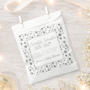 Sachets En Papier Twink, Twinkle Little Star Baby shower