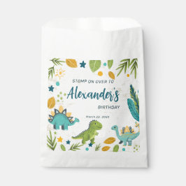 Sachets En Papier Tyrannosaurus Jurassic Party Dinosaur Anniversaire