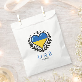 Sachets En Papier Ukraine Mariage de coeur couple