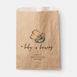Sachets En Papier Un bébé brasse du Baby shower
