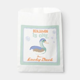 Sachets En Papier Un Lucky Duck & Bubbles Premier Anniversaire Paste