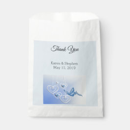 Sachets En Papier Un papillon et des coeurs