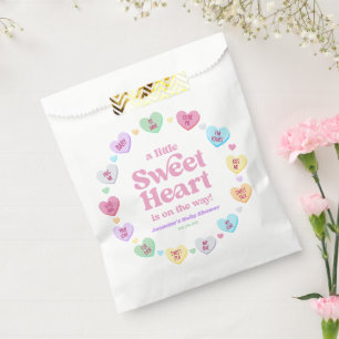 Sachets En Papier Un petit Baby shower de Saint Valentin