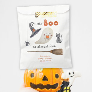 Sachets En Papier Un petit Boo est presque dû Baby shower