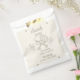 Sachets En Papier Une aventure à la poussette | Baby shower non sexi