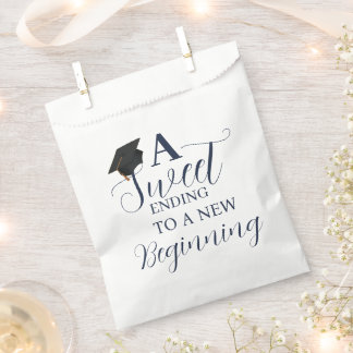 Sachets En Papier Une douce fin à une nouvelle fête de fin d'études