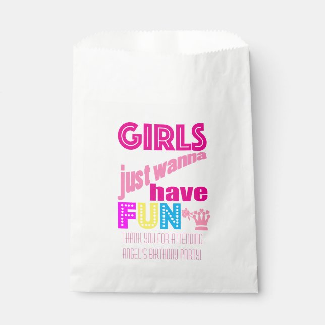 Sachets En Papier Une fille du logo PASADENA (Devant)