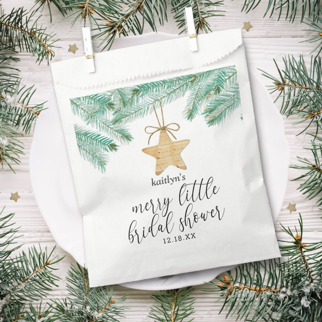 Sachets En Papier Une Jolie Petite Fête des mariées (Créateur téléchargé)