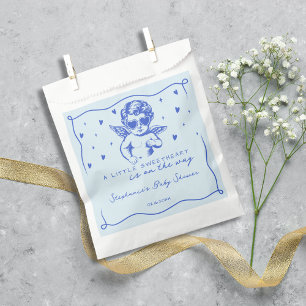 Sachets En Papier Une petite amoureuse fête prénatale pour un bébé g