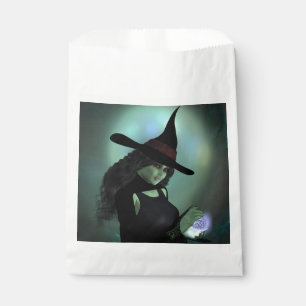 Sachets En Papier Une sorcière méchante qui fait un sort