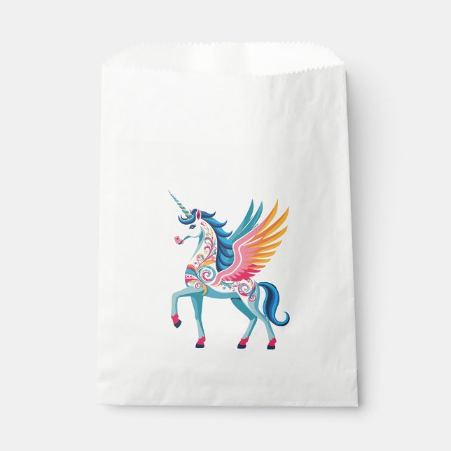 Sachets En Papier Unicorne torse (Devant)