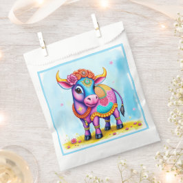 Sachets En Papier Vaches sacrées Whimsical à Diwali Attire