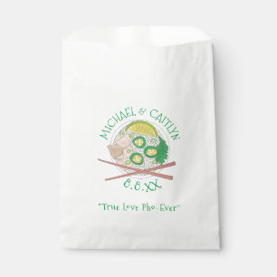 Sachets En Papier Véritable Amour Pho-Ever Soupe vietnamienne Mariag