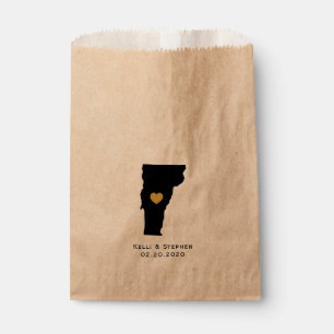 Sachets En Papier Vermont Wedding Favor Treat Sacks, Cadeaux