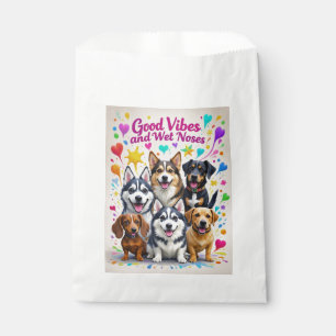 Sachets En Papier Vibrations positives et nez mouillés Gribouillages