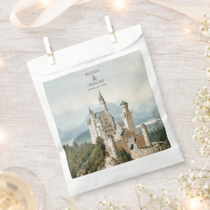 Sachets En Papier Vintage Fairytale Castle Rustic Forest Mariage