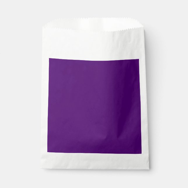 Sachets En Papier Violet royal (couleur solide) (Devant)