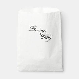Sachets En Papier Vivre notre chanson d'amour