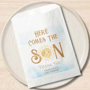 Sachets En Papier Voici le Baby shower du fils