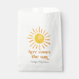 Sachets En Papier Voici le Baby shower Sun Boy