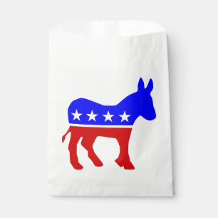 Sachets En Papier vote démocrate âne politique élection