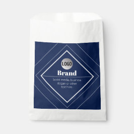 Sachets En Papier Votre logo et design moderne personnalisable | Ble