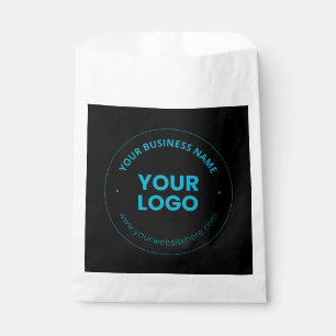 Sachets En Papier Votre logo Nom commercial et site Web modifiable