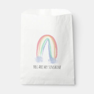 Sachets En Papier Vous êtes mon eau de soleil aquarelle arc-en-ciel
