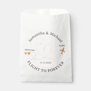 Sachets En Papier Voyage en avion préparer cadeau Mariage