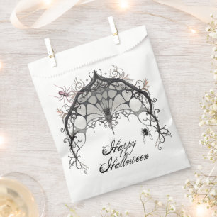Sachets En Papier Web de l'araignée gothique Halloween