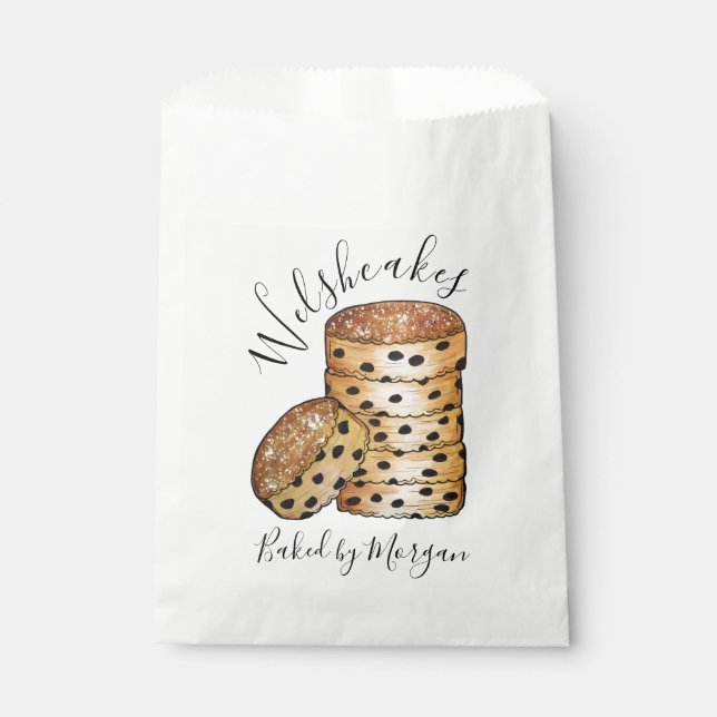 Sachets En Papier Welshcakes Welshcakes Bakestones UK British Food (Devant)