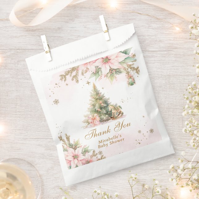 Sachets En Papier Whimsical Baby son froid dehors pastel merci (Coupé)