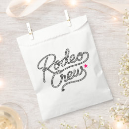Sachets En Papier White Last Rodeo Bach Party Gift