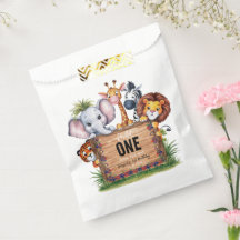 Wild One Safari Animaux Baby shower garçon