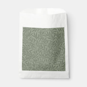 Sachets En Papier William Morris Motif Saule Antique Vert Sauge