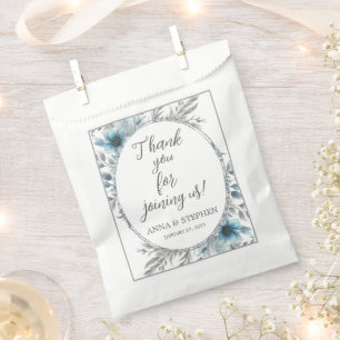 Sachets En Papier Winter Wonderland Floral Favor Sac