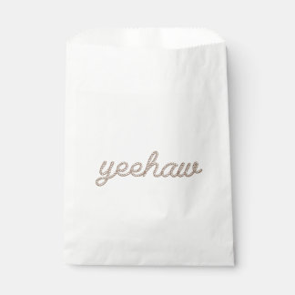 Sachets En Papier Yeehaw Mon premier Rodéo Anniversaire Favoriser Sa