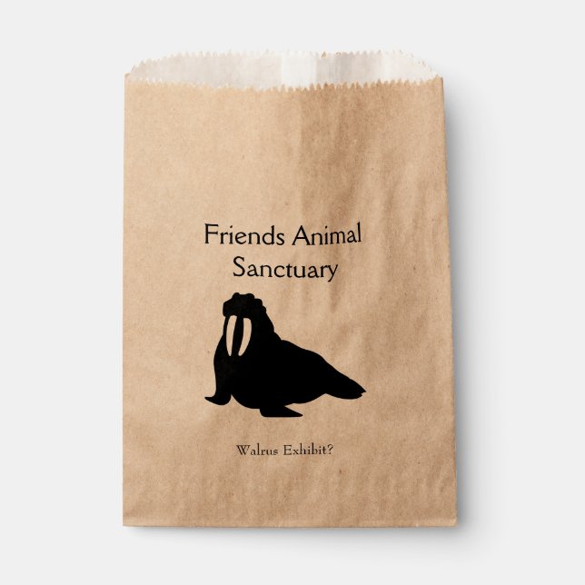 Sachets En Papier Zoo, événement (Devant)