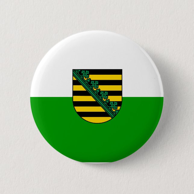 Sachsen, Deutschland Button (Vorderseite)