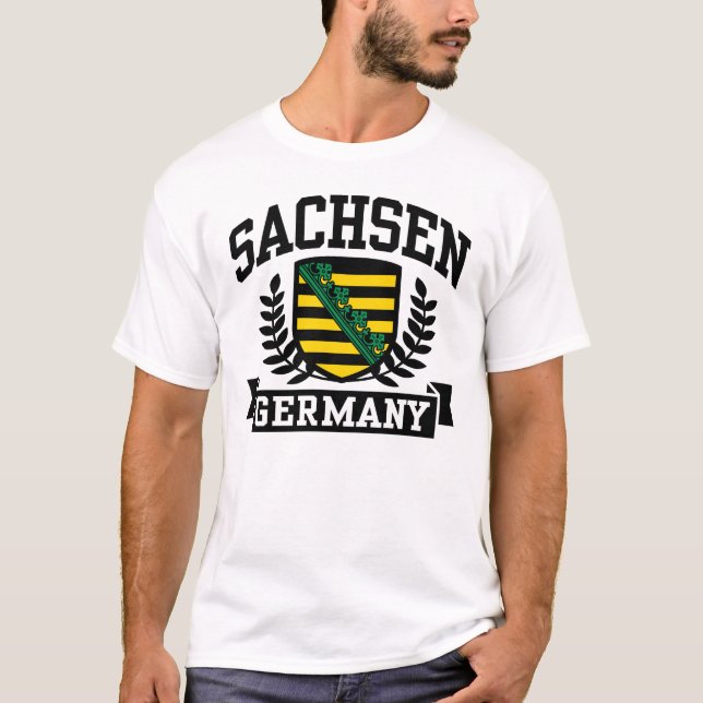Sachsen Deutschland T-Shirt (Vorderseite)
